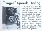 finger dialing
