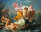 Louis Jean Francois Lagrenee - The Abduction of Deianeira by the Centaur Nessus