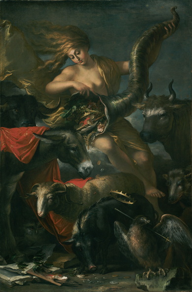 Salvator Rosa - Allegory of Fortune