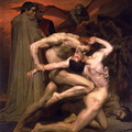 William-Adolphe Bouguereau 1825-1905 - Dante And Virgil In Hell 1850