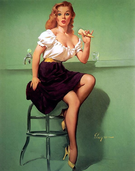 50s pin up Ice Cream issues