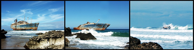 SS American Star breaking up