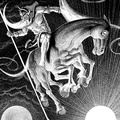 Christopher Steininger - Odin and Sleipnir Over Midgard 1